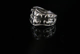 Fleur de lis ring, sterling silver, Louisiana jewelry,  New Orleans gift,  Louisville symbol, game day jewelry, Canada,France, ready to ship