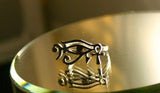 Unique Ankh ring,  Can't get the Beat with out the Soul Sterling Silver