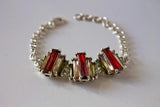 New Orleans Neutral Ground  is Higher Ground Sterling silver link semi precious stone bracelet_069 Moi Magazine