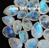 Moonstone ring, gift for new beginnings, sterling silver statement ring, handmade jewelry, September birthstone