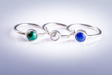 Sterling Silver Lapis Lazuli Ring: September Birthstone Jewelry