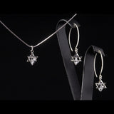 Merkaba Pendant: 3D Star Necklace, Sacred Geometry Amulet