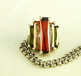 New Orleans lovers jewelry, Neutral Ground is Higher Ground,  Sterling Silver Necklace Moi Magazine