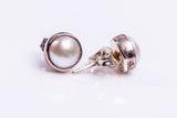 Rose Quartz Stud Earrings: Pink Feminine Post Earrings, Self-Love Healing