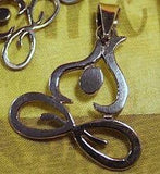 Lotus Pose Pendant: Silver Yoga Necklace, Meditation Gift