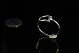 Tuning fork silver ring mens sterling silver sound science music healthy vibrations chakra stay tuned change ourselves our environment yoga