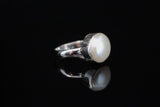 Silver Pearl Pendant, mens pearl necklace, Wedding and Bridal jewelry, June birthstone