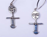 Silver Akwaba Doll Necklace: Ashanti Fertility Pendant