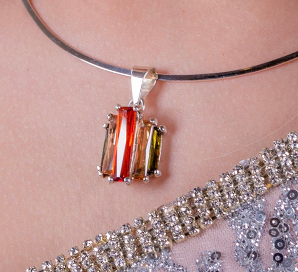 New Orleans lovers jewelry, Neutral Ground is Higher Ground,  Sterling Silver Necklace Moi Magazine