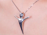 Sterling Silver Free Spirit Pendant, Chester Allen Design