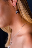 Handmade drop earrings,  Sterling silver,  unique tailored  design, classy gift for her