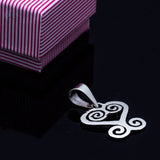 Sankofa Heart Sterling Silver Stud Earrings: Ghanaian Adinkra Symbol