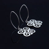 Meaningful stud earrings, Ghanaian, Adinkra symbol jewelry, gift for Inner strength and humility, man, lady, everyday wear, Black owned shop