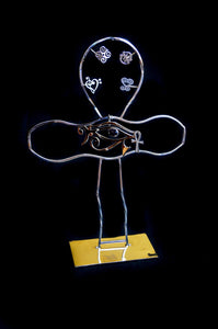 Music Metaphysical Sculpture Mobile/tabletop Art Sterling silver Adinkra Egyptian Creators Master plan