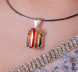 New Orleans Neutral Ground  is Higher Ground Sterling silver link semi precious stone bracelet_069 Moi Magazine