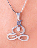 Yoga gift, om ring, meditation jewelry, Hindu symbol, aum symbol, call to the universe, seed mantra, connects to 7th or crown chakra