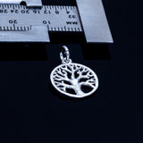 Tree of Life charm, sterling silver pendant, Hanukkah gift