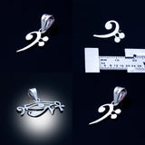 Music symbol charm, Bass clef, dainty music jewelry, Jazz bass gift