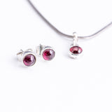 Handmade Sterling Silver Pearl Stud Earrings: June Birthstone Jewelry