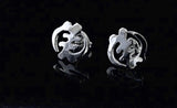 Gye Nyame post earrings God First earring, adinkra symbol, handmade curved high polished Africa Cultural jewelry, afrocentric