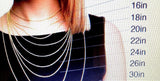 Silver chain, An accessory to add to a pendant to make a necklace. Sturdy, doesn’t tend to kink.