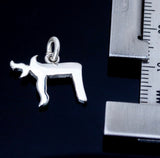 Sterling Silver Chai Stud Earrings: Jewish Symbol of Life Gift, Hanukkah present