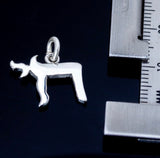 Chai small charm, Rosh Hashanah jewelry, Symbol of Life, Jewish New Year gift, charm of Life, to wear at synagogue, 18th birthday gift