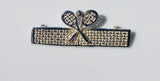 Tennis Racquet Pin: Sports Jewelry Gift