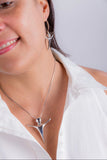 Sterling Silver Free Spirit Pendant, Chester Allen Design
