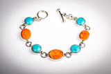Sterling Silver Pearl Bracelet: Freshwater Link Bridal Jewelry