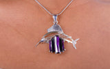 Marlin Necklace: Chesapeake Estuary Jewelry, Chester Allen Original