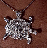 Turtle Pendant Necklace: Steadfastness, Resilience Jewelry