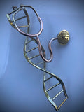 DNA Art Mobile doctors office art metal mobile art Acoustic Exam Stethoscope