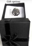 Gye Nyame Sterling Silver Tie Tack: Adinkra Symbol Pin