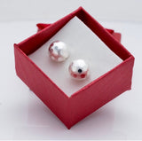 Geometric Ball Earrings: Everyday Fun Design