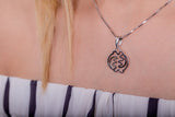 Gye Nyame necklace means God First,Sterling silver adinkra handmade pendant,Africa Cultural jewelry afrocentric