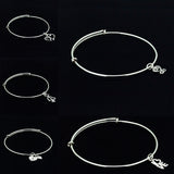 Handmade Sterling Silver Heart & Arrow Charm Bracelet