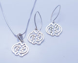 Gye Nyame necklace means God First,Sterling silver adinkra handmade pendant,Africa Cultural jewelry afrocentric