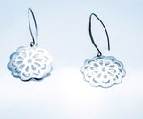 Sterling Silver Sacred Geometry Earrings