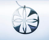 Sterling silver earrings, sacred geometric jewelry, gift for her
