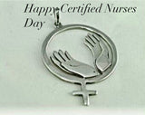 Women’s gift, International Womens Day, choose to challenge, Healing Pendant, reiki, healthcare jewelry, women's necklace female empowerment