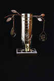 Handcrafted Arizona Metal Sculpture: Southwest Desert Home Accent