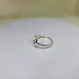 Sterling Silver Horseshoe Ring: Dainty Equestrian Jewelry, Good Luck Gift Chinese Year of the horse