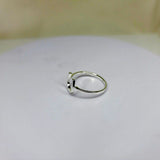 Silver Horseshoe ring, good luck gift, dainty minimalist horseshoe in sterling silver, equestrian jewelry, rancher gift