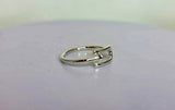 Tuning Fork Sterling Silver Ring: Sound Science Jewelry