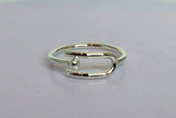 Tuning Fork Sterling Silver Ring: Sound Science Jewelry