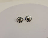 Gye Nyame post earrings God First earring, adinkra symbol, handmade curved high polished Africa Cultural jewelry, afrocentric