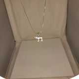 Silver Chai Music Note Pendant: Jewish Symbol of Life Necklace, Hanukkah gift