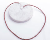 Silver Single Strand Chain: Necklace Pendant Accessory (16-30 inch)