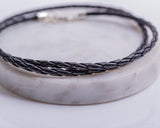 Silver chain, An accessory to add to a pendant to make a necklace. Sturdy, doesn’t tend to kink.
